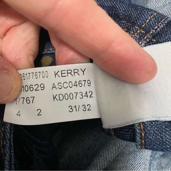 Mavi Kerry jeans mid rise straight leg blue stretch denim medium waist size 31 - Picture 13 of 13